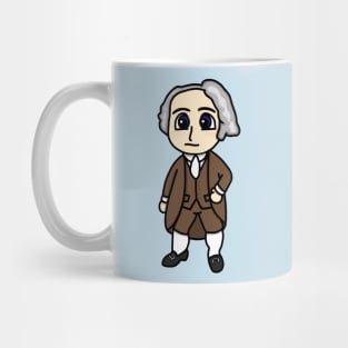 Chibi John Adams (Small Print) Mug